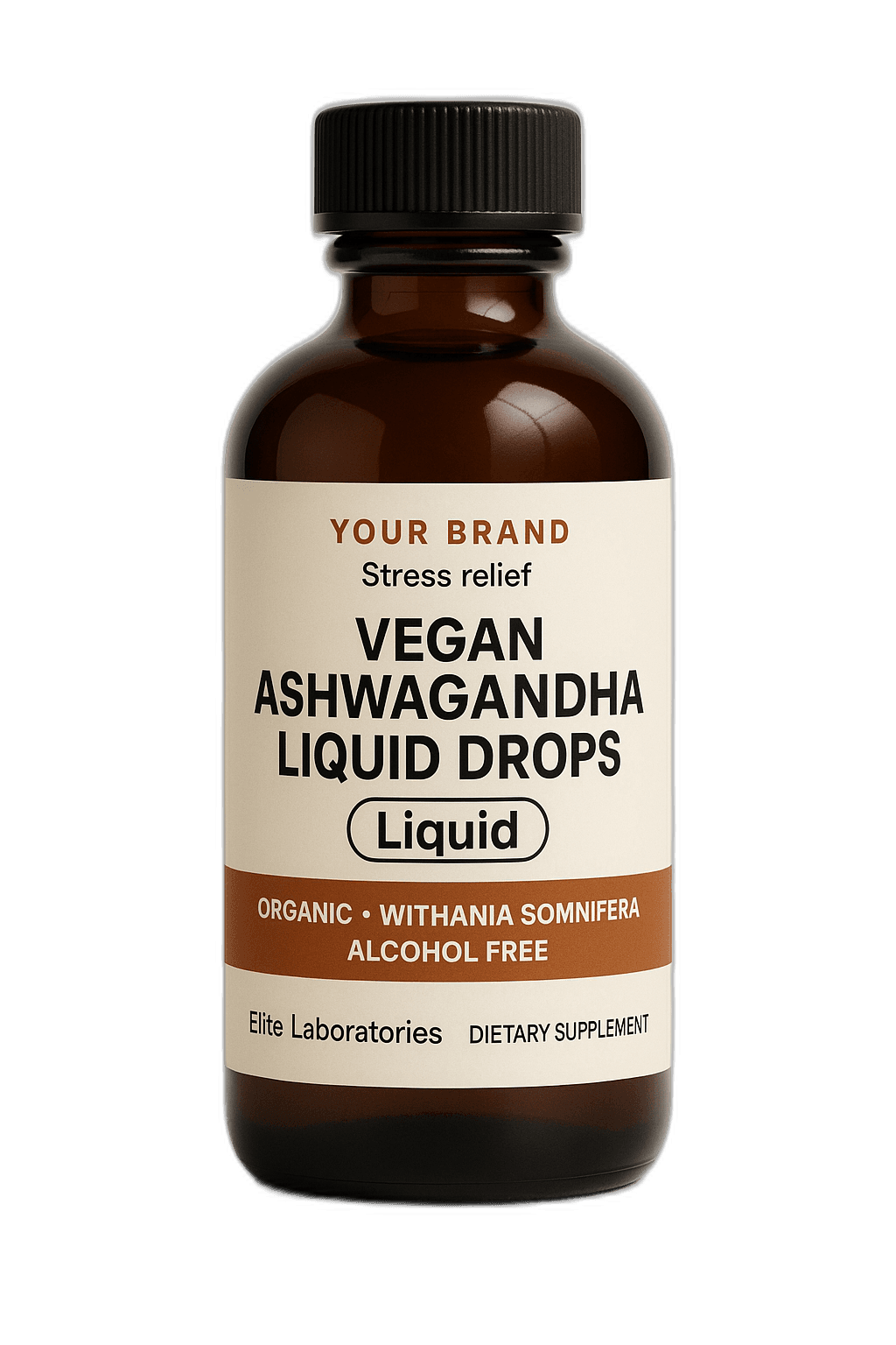 Vegan Ashwagandha Liquid Drops