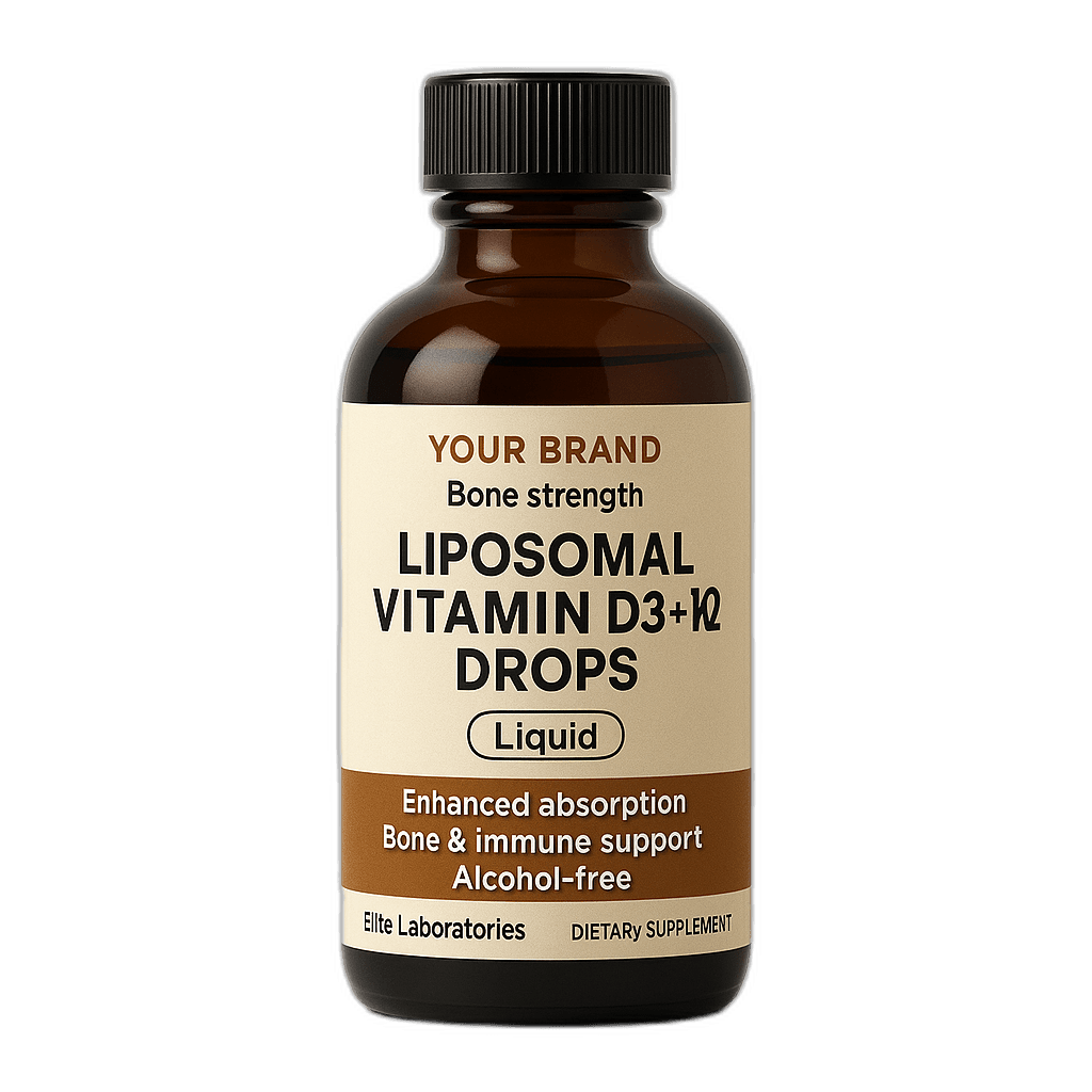 Liposomal Vitamin D3 + K2 Drops