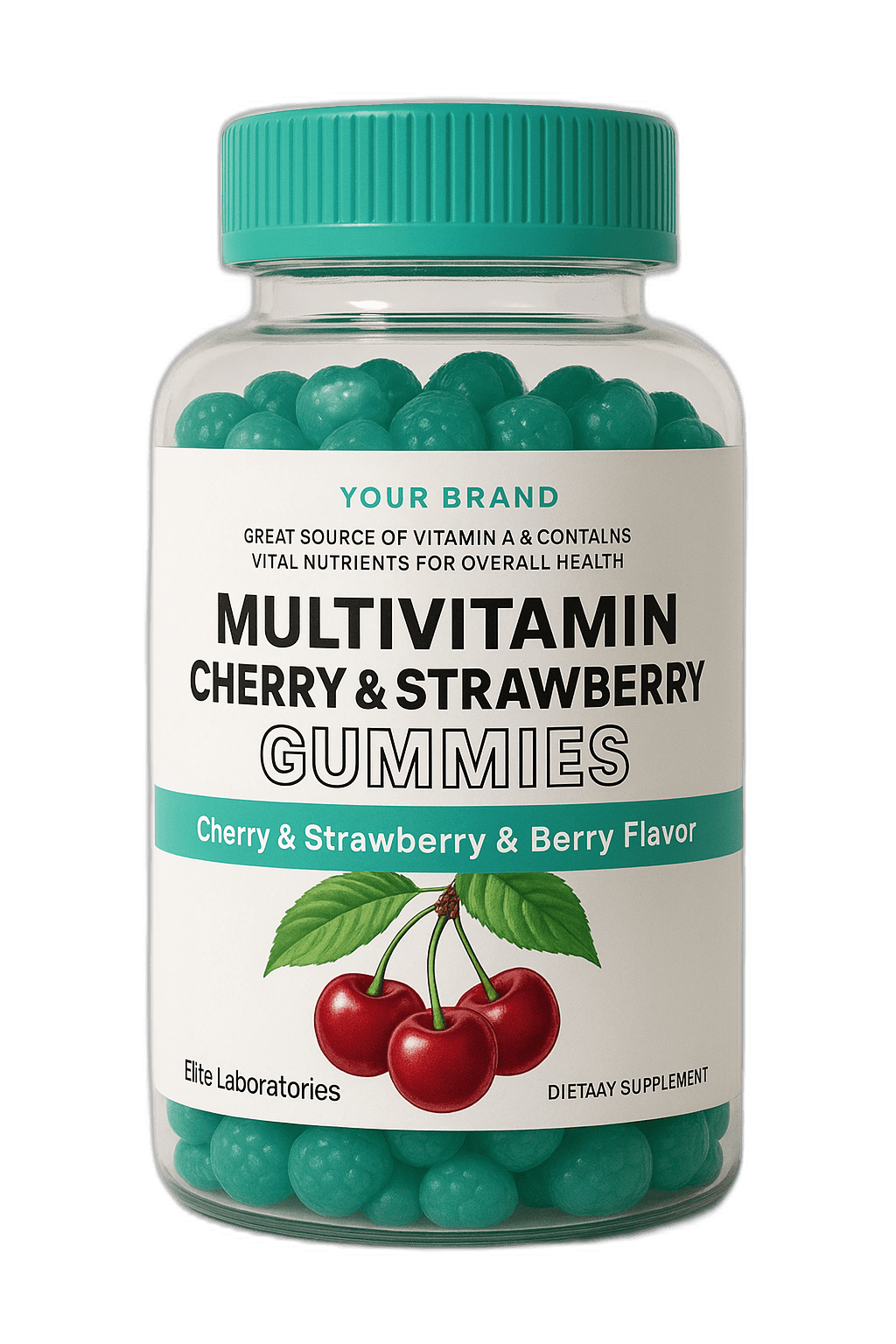 Multivitamin Cherry & Strawberry Gummies